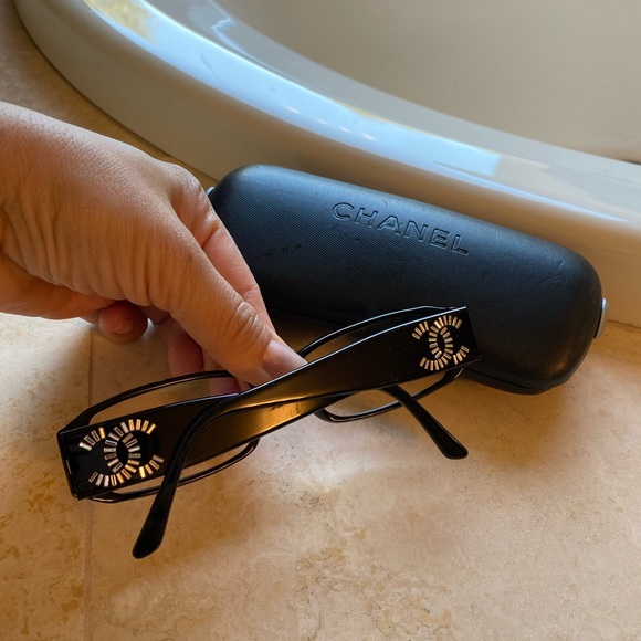 Chanel eyeglasses with crystals 3116 B - Picture 1 of 8